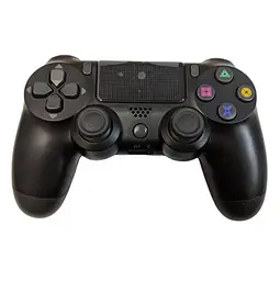 Геймпад бездротовий DoubleShock Bluetooth для PS4, ПК та Smart TV з вібрацією, чорний