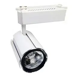 Світильник трековий LED CINEMA Tainwan БІЛИЙ 20W 5000K IP20 (15,5х6,3) ал.корп (12м.гар)