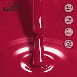 Гель-лак Shelly 07 Iconic Red 12 мл - мініатюра 2