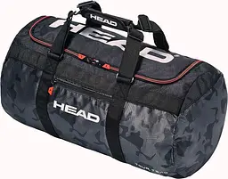 Спортивна сумка для тренувань Head Tour Team Club 37л Чорний із сірим - мініатюра 1
