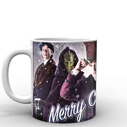 Кухоль GeekLand Doctor Who Merry Christmas DW.02.013.190 330 мл білий - мініатюра 3