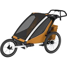 Дитяча коляска Thule Chariot Sport 2 Double (Natural Gold) (TH 10201033) - мініатюра 2