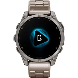 Смарт-годинник Garmin Fenix 8 AMOLED Sapphire 47mm Titanium with Vented Titanium Bracelet [010-02904-40] [115090] - мініатюра 7