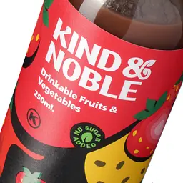 Смузі Kind & Noble Полуниця-яблуко, насіння чіа 250 мл - мініатюра 4