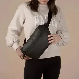 Сумка-бананка Heys Puffer Waist Bag Black (30125-0001-00) (930933) - мініатюра 7