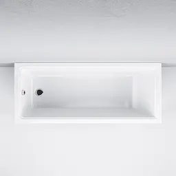 Ванна акрилова Am.Pm Gem 170x75 см білий W90A-170-075W-A, Білий - мініатюра 5