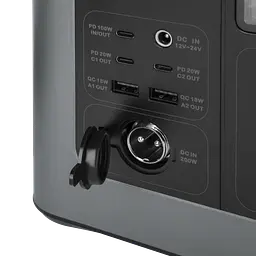 Багатофункціональна портативна зарядна станція LP CHARGER MPPT 700 Pro (700W, 614Wh) - мініатюра 7