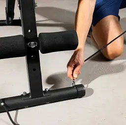 Лавка тренувальна Hop-Sport HS-1030 із фіксатором для ніг - мініатюра 17