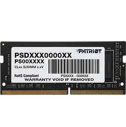 Оперативна пам'ять Patriot 16GB SODIMM DDR4 3200MHz Signature Line (PSD416G320081S)