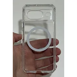 Оригінальний протиударний чохол Itskins Ultra Hybrid MagSafe для Google Pixel 8 (6.2") прозрачный - мініатюра 2