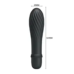 Вібратор Pretty Love Solomon Vibrator Black - мініатюра 5