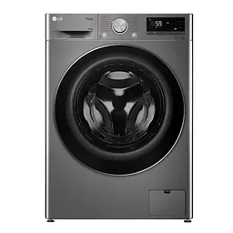 Пральна машина LG фронтальна, 8,5кг, 1200, A+++, 48см, дисплей, пара, інвертор, білий (F2V5GS9PW)