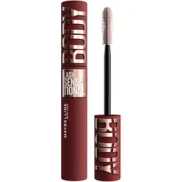 Туш для вій Maybelline New York Lash Sensational Body надання об'єму та підкручення вій 7.5 мл теракотова