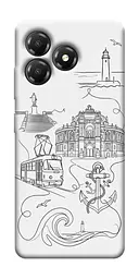 TPU чохол Demsky Odesa spirit для ZTE Blade A36