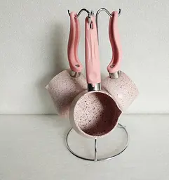 Набір турок OMS. Collection 3227 Pink 3 шт