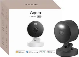 Камера безпеки Aqara G100 2K, нічне бачення, Wi-Fi 6, двосторонній звук, підтримка HomeKit, Alexa