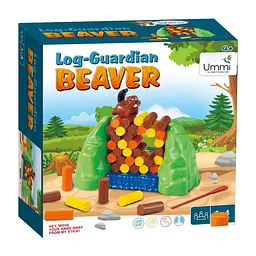 Настільна інтерактивна гра Ummi 556-A2 Log-Guardian Beaver Game Green - мініатюра 3
