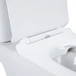 Унітаз-компакт Qtap Presto безобідковий з сідінням Soft-close QT24221217AW, Білий - мініатюра 3