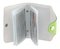 Шкіряна візитниця SHVIGEL 7,6х10,5 см acs0015996 - мініатюра 2