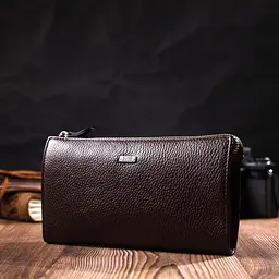 Шкіряна чоловіча сумка Bond 11,5х20,5х3 см sum0023576 - мініатюра 6
