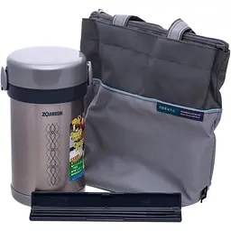 Набір для ланчу Zojirushi SL-NC09ST 0.81 л Steel (1678.03.60) [150461] - мініатюра 3