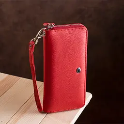 Жіночий шкіряний гаманець-клатч ST Leather 9х18,5 см acs0015898 - мініатюра 5