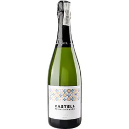 Ігристе вино Castell De La Comanda Cava Brut біле сухе 11.5% 0.75 л (780)