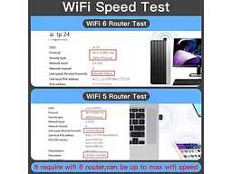 Wi-Fi адаптер Fenvi FU-AX300 - мініатюра 5