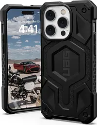 Оригінальний протиударний чохол UAG Monarch Pro MagSafe для iPhone 14 Pro Black (114030114040)