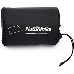 Килимок кемпінговий багатофункціональний PE Naturehike NH20FCD03 алюмінієва плівка Розмір M - мініатюра 3