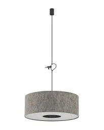 Підвісний світильник, люстра Nowodvorski 11674 Lago M E27 1x25W IP20 сірий - мініатюра 3