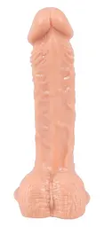 Фалоімітатор European Lover Medium 20 см тілесний - мініатюра 7
