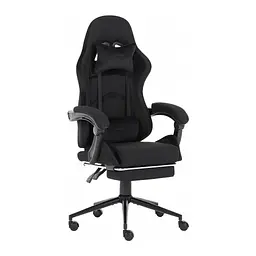 Крісло ігрове GT Racer X-2324 Black Suede (X-2324 Fabric Black Suede)