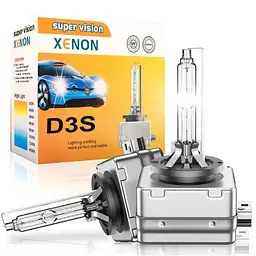 Ксенонова лампа Xenon D3S 5500K ​​35W Super Vision 2 шт (Цоколь Метал)