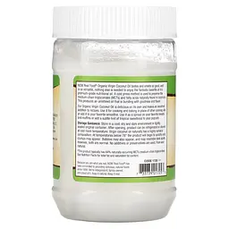 Замінник харчування NOW Real Food Organic Virgin Coconut Cooking Oil, 355 мл - мініатюра 3