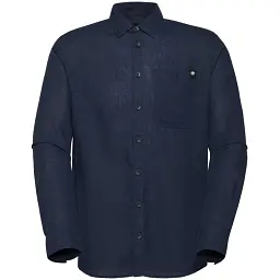 Сорочка Mammut Alvra Summer Longsleeve Shirt M L marine