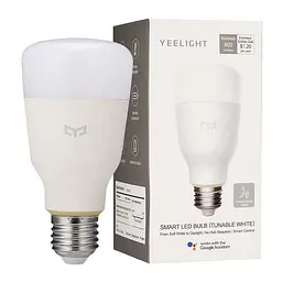 Розумна лампа Xiaomi Yeelight YLDP05YL Smart LED Bulb 2 White 800Lm Wi-Fi 10 W - мініатюра 4