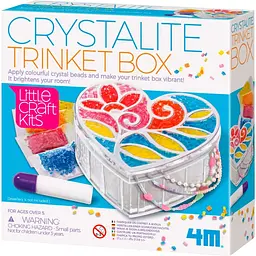 Набір для творчості 4M Little Craft Kits Скринька з бісерною мозаїкою (00-04768)