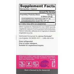 Пробіотики Jarrow Formulas Women's Fem Dophilus 5 млрд 60 капсул - мініатюра 3
