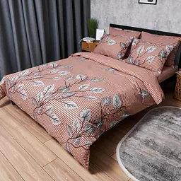 Комплект постільної білизни Moon&Star Бязь Gold Люкс Autumn Leaves King Size 220x240 наволочки 2х70х70