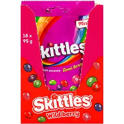 Драже Skittles Bag Дикi ягоди 95 г (837370) - мініатюра 3