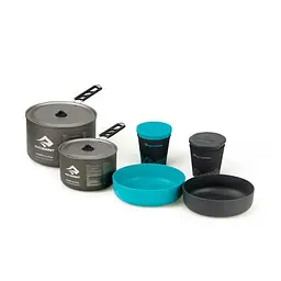 Набір посуду Sea To Summit Alpha Cookset 2.2 Чорний-Синій