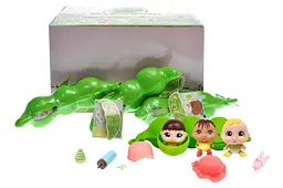 Ігрова фігурка-сюрприз Крихітки Горошки Pea Pod Babies 689420 р.33х22х17,5см