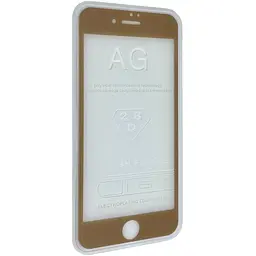 Захисне скло DK Full Cover matt для Apple iPhone 7 Plus/8 Plus gold