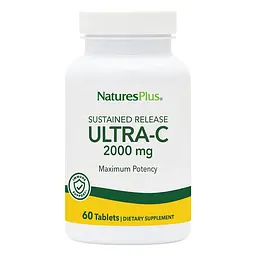 Вітаміни та мінерали Natures Plus Ultra-C 2000 Sustained Release, 60 таблеток