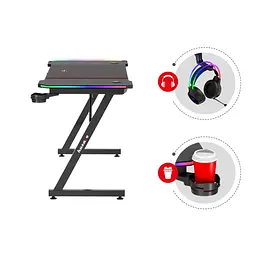 Комп'ютерний стіл Huzaro Hero 4.8 RGB - мініатюра 7