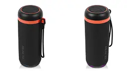 Колонка портативна 2.0 Real-El X-7011 Black, 2 x 5 Вт, пластиковий корпус, Bluetooth, USB - А/USB - C, RGB підсвічування, живлення від акумулятора, вбудований мікрофон, 86 дБ, 1800мА*год, час роботи 10 год (EL121600026) - мініатюра 6