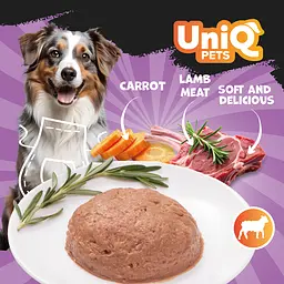 Консерви для собак UNIQ PETS DOG WET FOOD ROYAL LAMB з ягнятком, 375 г - мініатюра 4
