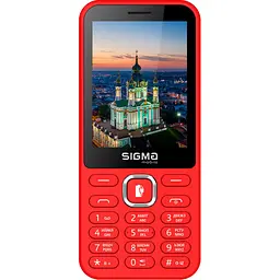 Мобільний телефон Sigma mobile X-style 31 Power Type-C (Red) UA-UCRF [80730] - мініатюра 1