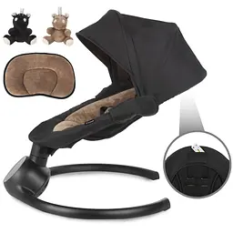 Заколисуючий центр Kidwell 2в1 REVE Black/Gold - мініатюра 6